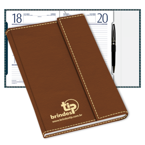 Agenda Classic Capanga c/ Imã, capa Andorra-087AD