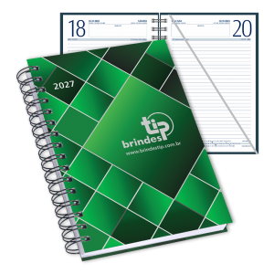 Agenda Classic c/ garratip, capa Bicolor Laminada-085BL