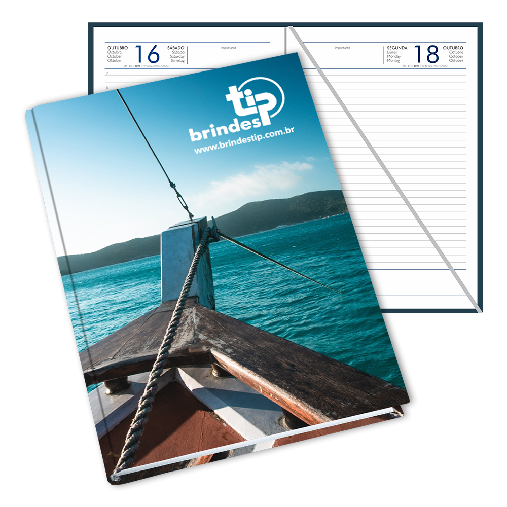 Agenda Eurotip, capa Laminada Impressa-021BI