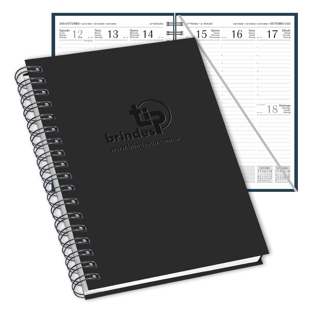 Agenda Executiva c/ garratip, capa Dacar-035DA