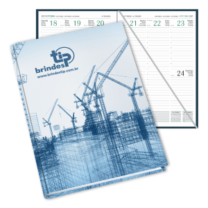 Agenda Executiva, capa Laminada Impressa-031BI