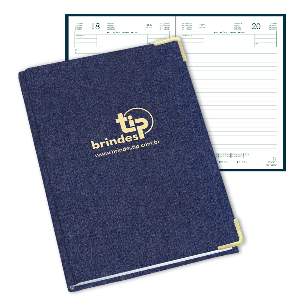 Agenda Major, capa Platinotip-111PL