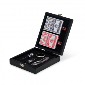 Kit Vinho com Jogo de Baralho-08128