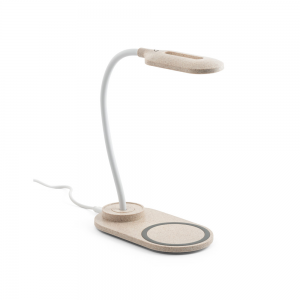 Luminária de mesa com carregador wireless.-58517