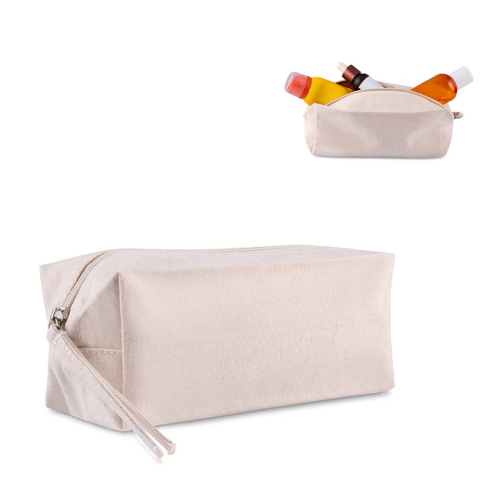 Necessaire em algodão reciclado 340g/m²-NE083